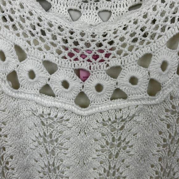 Lilly Pulitzer Women’s Small Everly White Short Sleeve Sweater Midi Dress - Picture 5 of 8